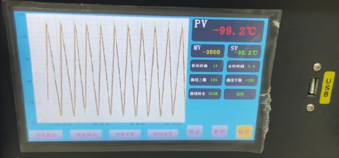 HIKING PV tandem cell space thermal shock test